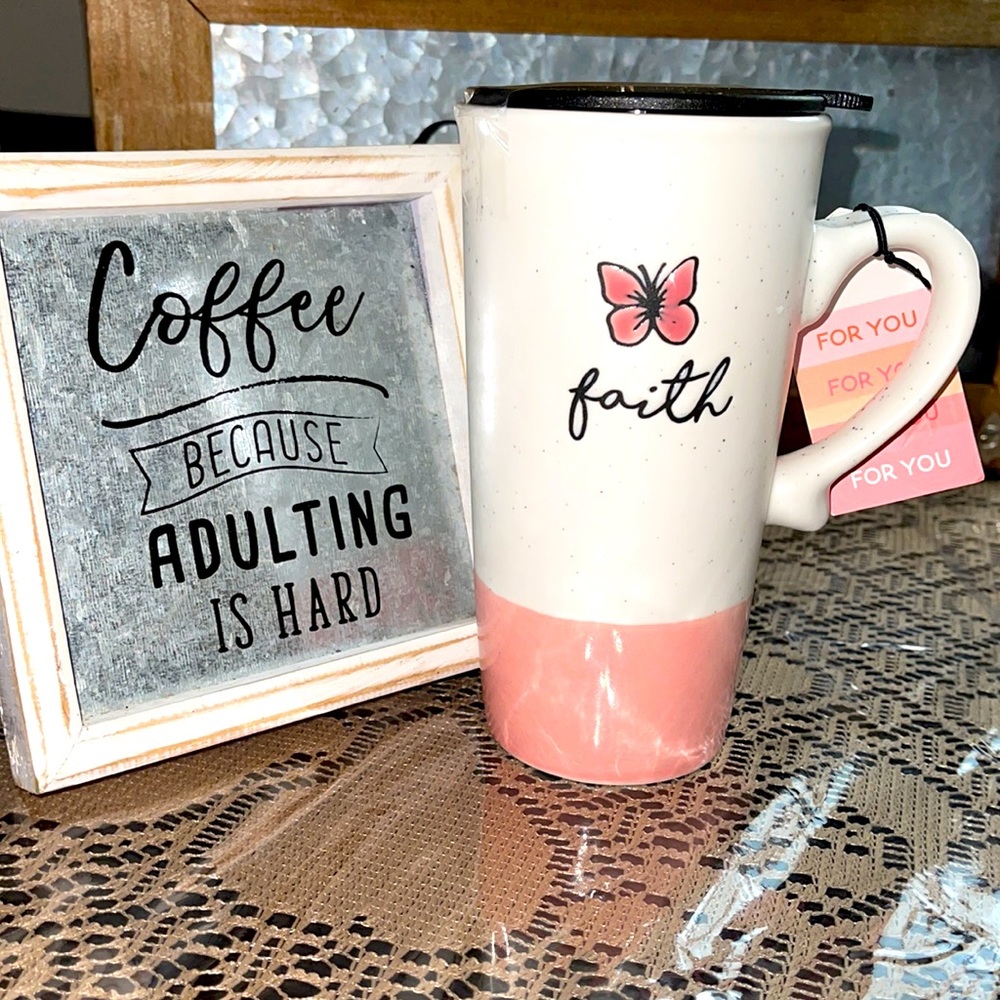 🦋 Beautiful Mug to Go 🦋
